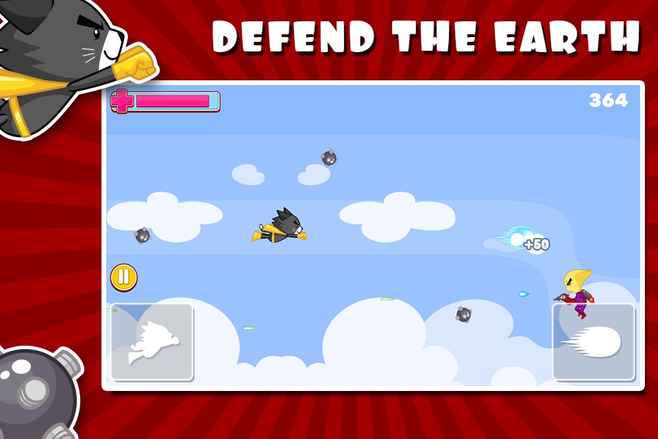 Super Cats: Alien Invasion screenshot 2