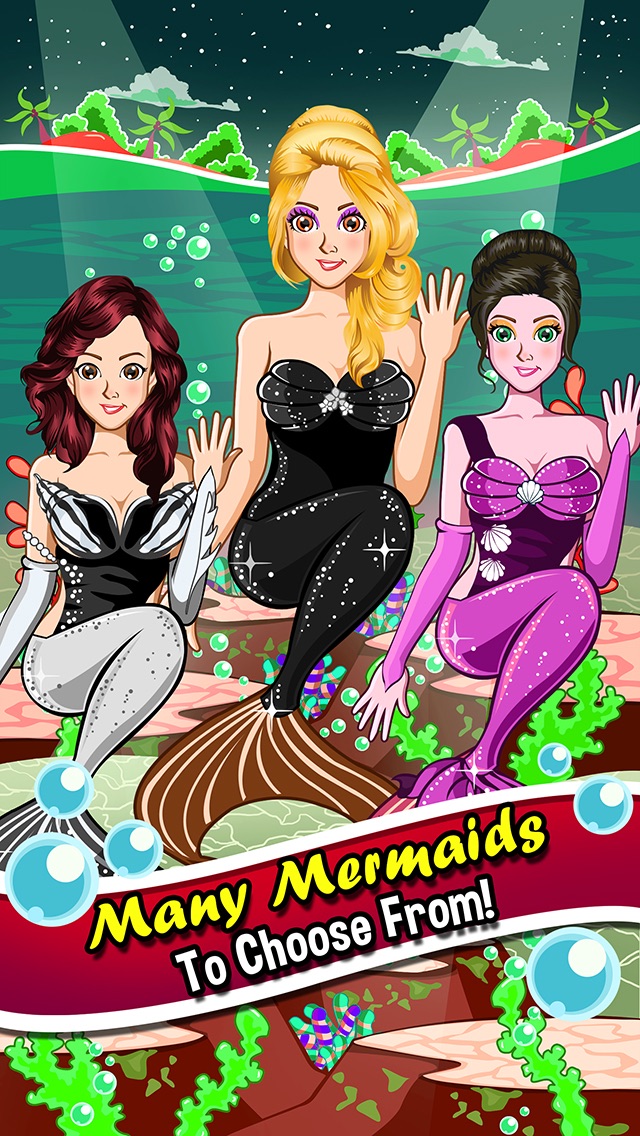 A Mermaid Princess Salon Spa Makeover - fun little nose & leg make up kids games for girlsのおすすめ画像3