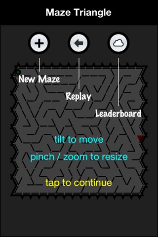 Maze Triangle screenshot 2