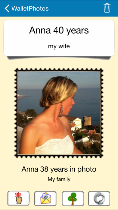 Screenshot #1 pour WalletPhotos
