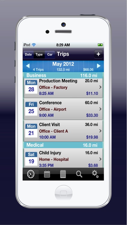 MileWiz Pro - Personal mileage tracker and trip log for reimbursement or tax deduction