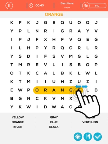 Mystery Word Puzzles - search the hidden words iPad screenshot 2 - Games app