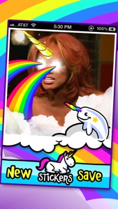 I'ma Unicorn - Amazing Glitter Rainbow Sticker Camera! screenshot #5 for iPhone