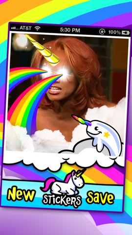 I'ma Unicorn - Amazing Glitter Rainbow Sticker Camera!のおすすめ画像5