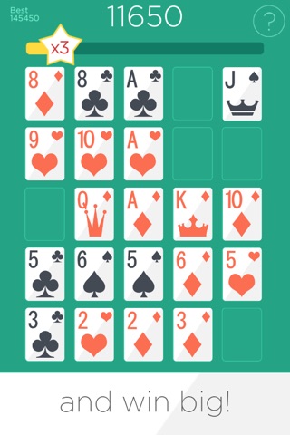 Cross Poker - Free Card Puzzle Game screenshot 4