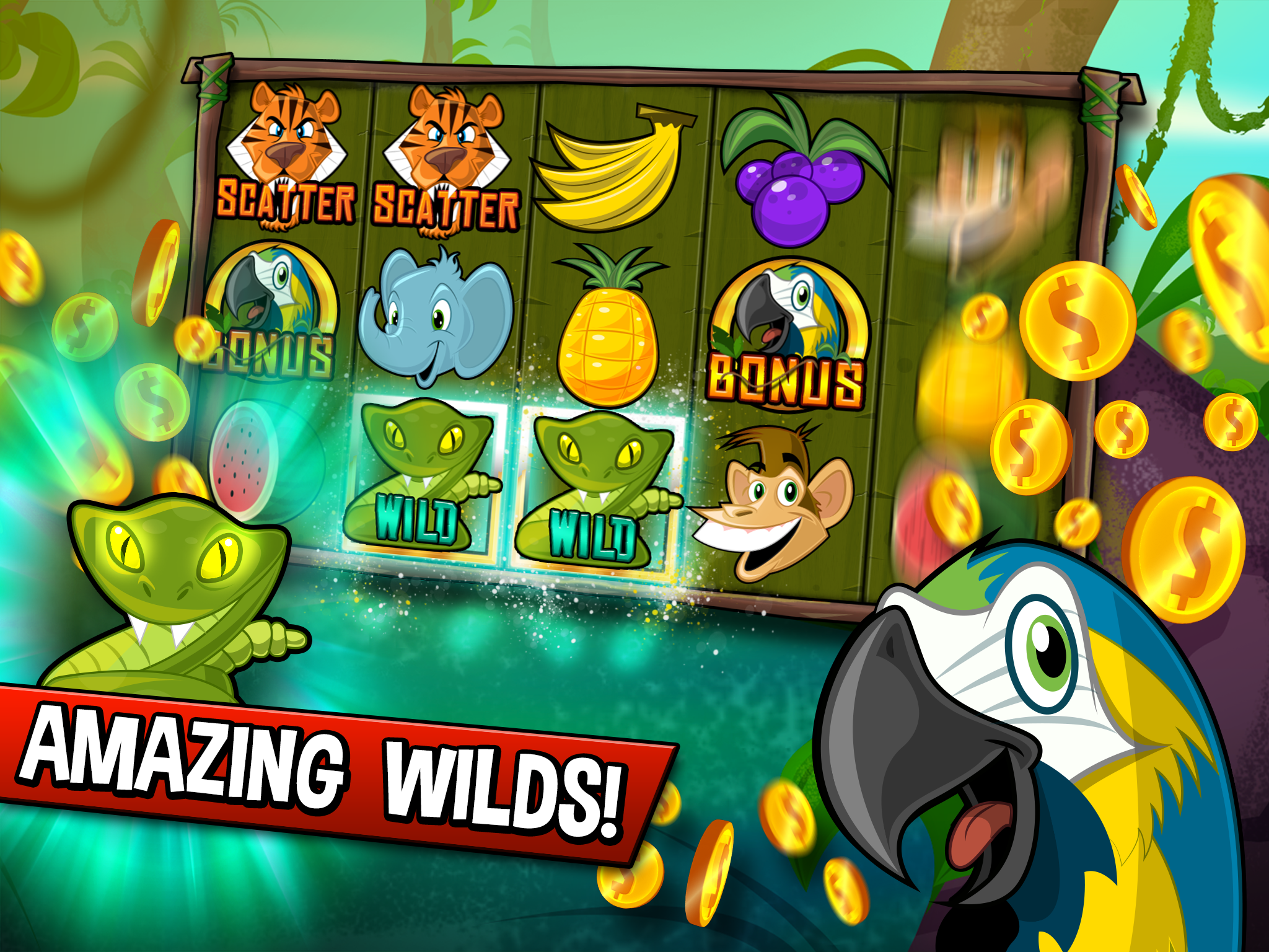 Slots Surprise - 5 reel, FREE casino fun, big lottery bonus game with daily wheel spins screenshot 10
