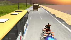 Bike Quad Race Bandits Free screenshot #1 for iPhone