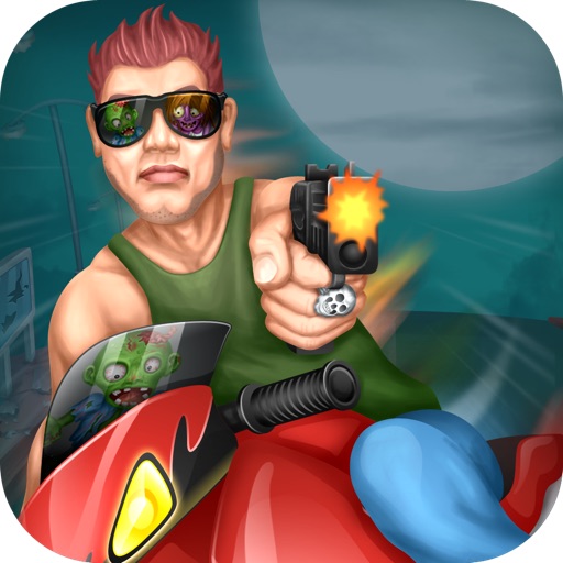 A Zombie Moto World War - Free Car Racing Game icon