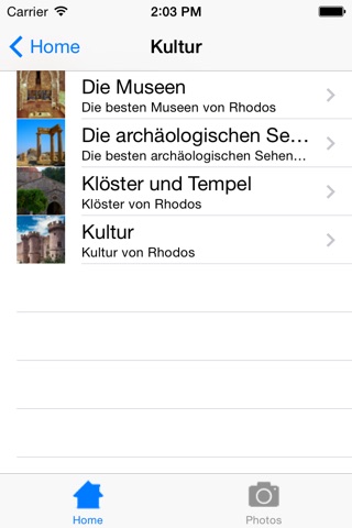 Touristenführer von Rodos screenshot 3