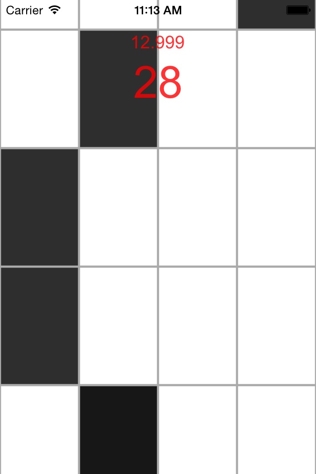 White Tiles- Don't touch white tiles screenshot 4