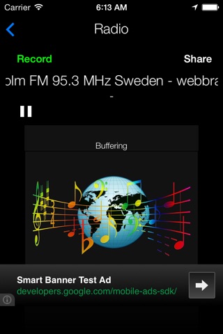 Sweden Radio News Music Recorder screenshot 2