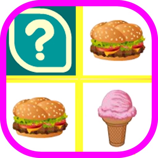 Foods Memory Game Icon