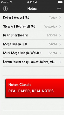 Notes Classic - Real Paper, Real Notes, personal notes and customizable designのおすすめ画像1
