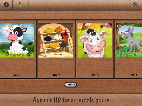Aaron's HD farm puzzle game screenshot 4