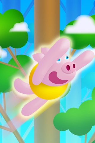 Crazy Mega Pig Jumping Game for Kids screenshot 4