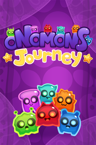oNomons Journey - Puzzle Matching Adventure Game with Jelly Monsters screenshot 4