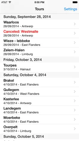 Game screenshot MTB tours calendar mod apk