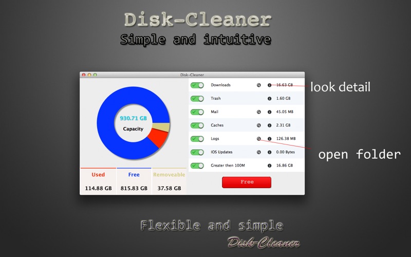 Screenshot #3 pour Disk-Cleaner