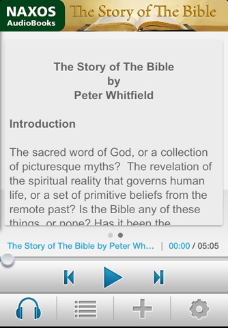 The Story of the Bible: Audiobook App screenshot 2