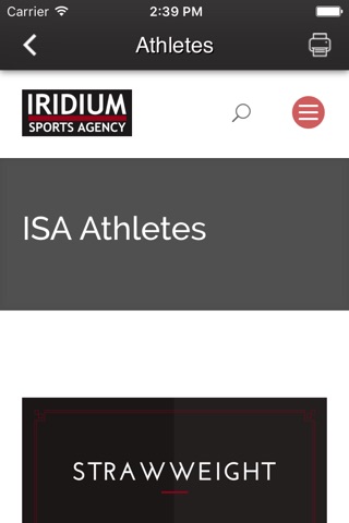 Iridium Sports Agency screenshot 3