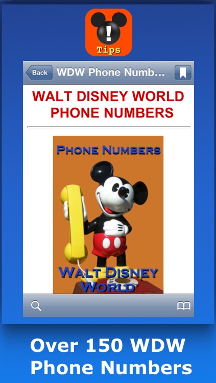 Walt Disney World Tips, Hints & Phone Numbers screenshot-3