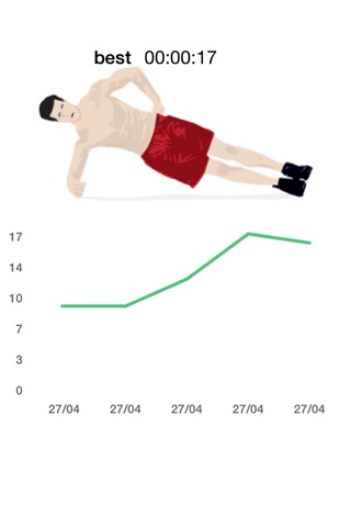 Plank Exercise App screenshot 2