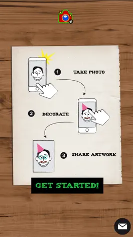 Game screenshot FingerPaint Cam - playing together creatively with FoldApps hack
