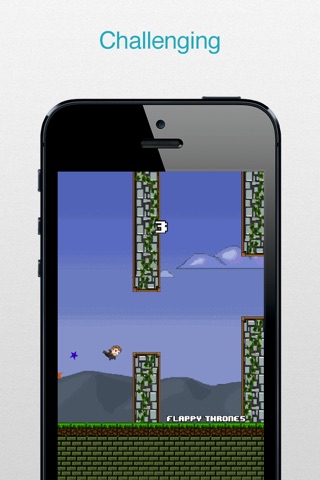 Flappy Thrones Game - Ice Bird of Fire Free Tap screenshot 3