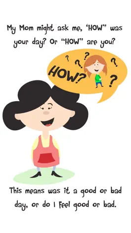 Game screenshot My Day With WH Words - A Social Story and Beginning Speech Tool hack