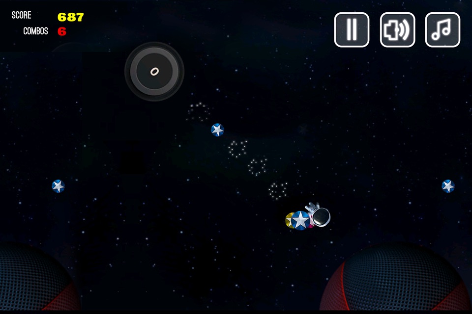 Astronaut Launch Combo Game - Drift Mode In Space screenshot 4