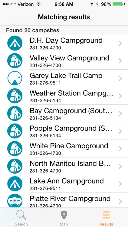 CampHero - Michigan Campground Finder screenshot-3