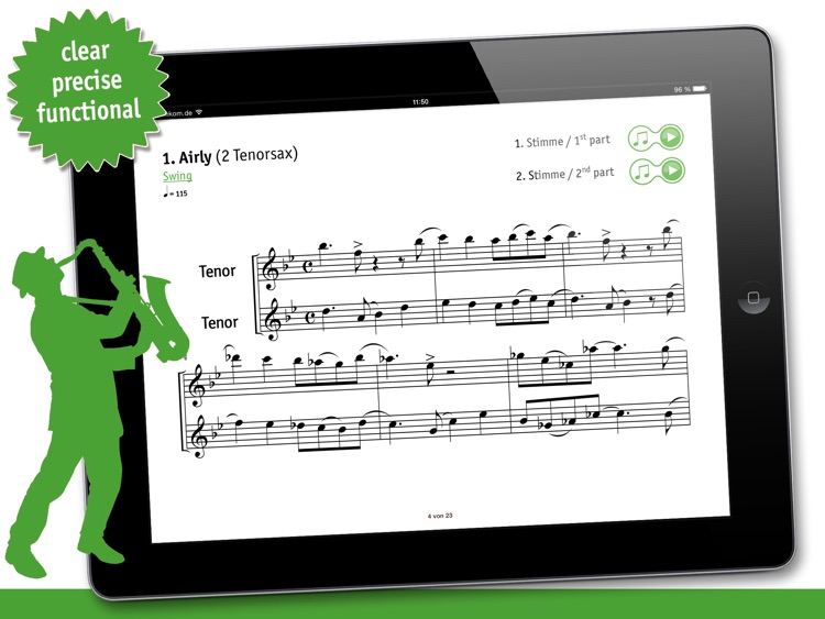 JAZZ DUETS 2 for alto sax screenshot-0