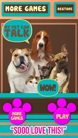 Game screenshot +My Pet Can Talk Videos - Free Virtual Talking Animal Game hack