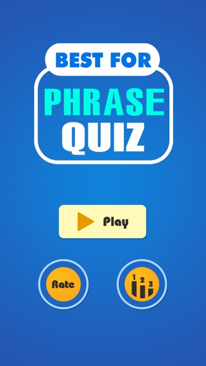 Best for Phrase Quiz