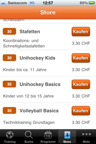 SportApp screenshot 4