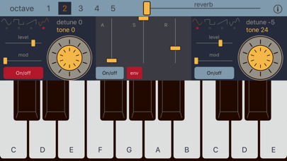 Sonic Synth : FM synthesizerのスクリーンショット - 2