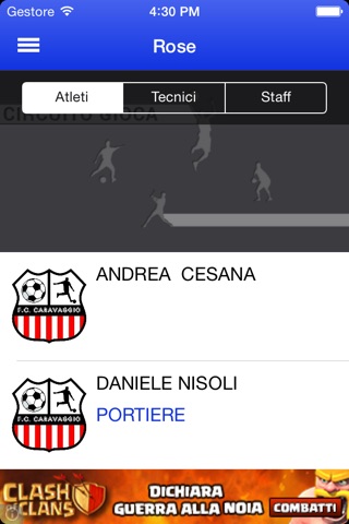 Asd Football Club Caravaggio screenshot 2