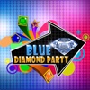Blue Diamond Party For iPad
