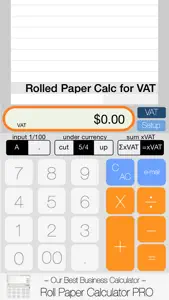 Calculator for VAT Lite screenshot #1 for iPhone