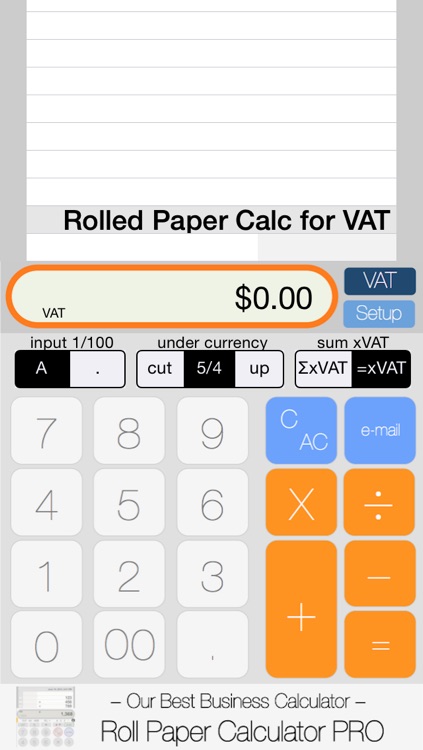 Calculator for VAT Lite