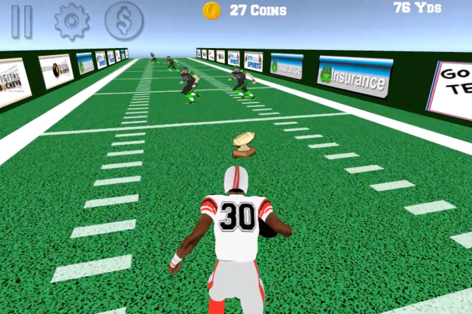 Rushing Yards 3D screenshot 2