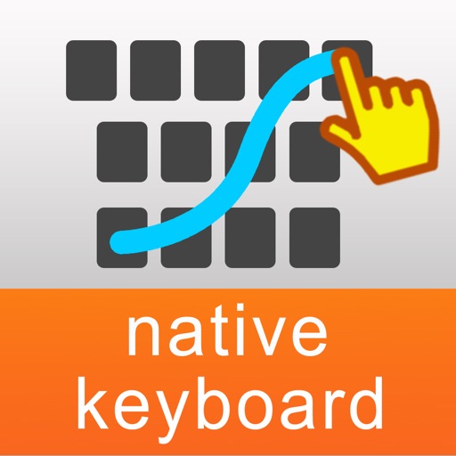 Gesture Keyboard ™ native keyboard extension for iOS 8 Icon