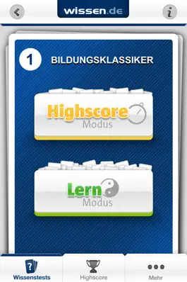Game screenshot Der große Allgemeinbildungs-Test von wissen.de apk