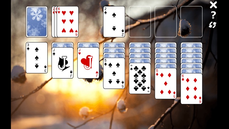 Winter Solitaire - Patience!