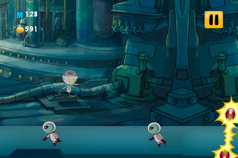 A Space Cadet Jetpack Escape - Aliens Spaceship Exploration and Battle Adventure screenshot 3