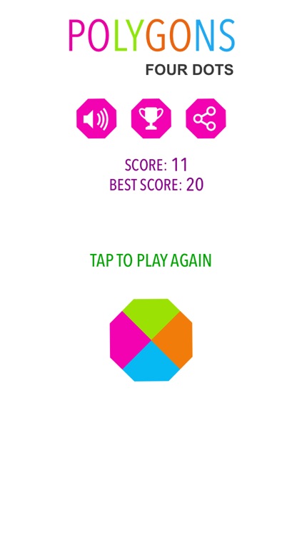 Polygons Four Dots