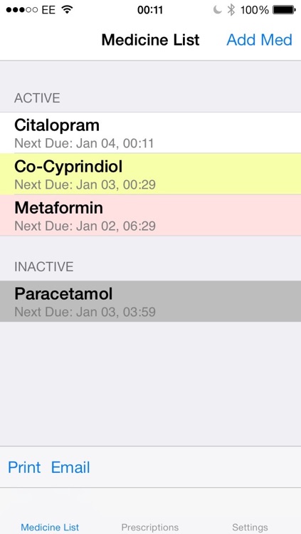 Medicine Tracker
