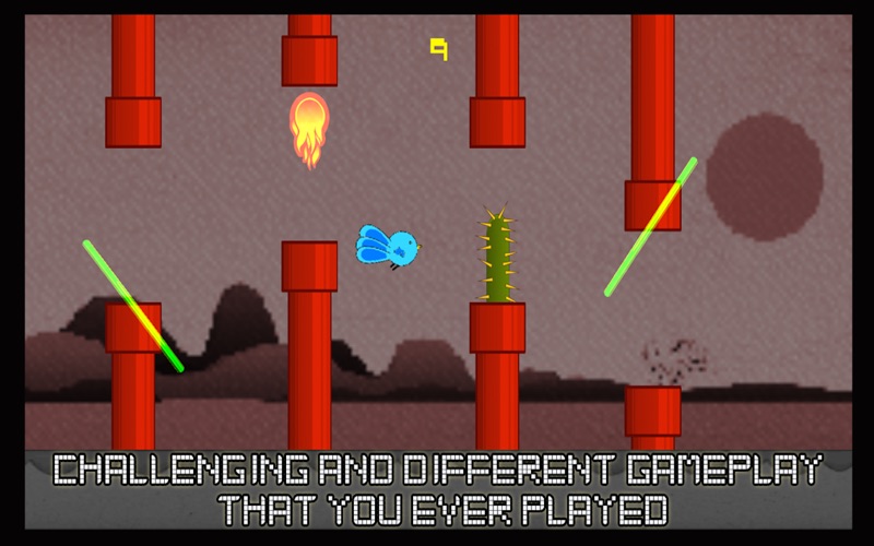 Screenshot #2 pour Crazy Bird Run - Flying