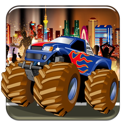 Big Monster Truck Race - Vegas Survival Racing Challenge Icon