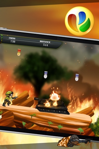 Army of Soldiers – World War Jump and Run Game screenshot 3